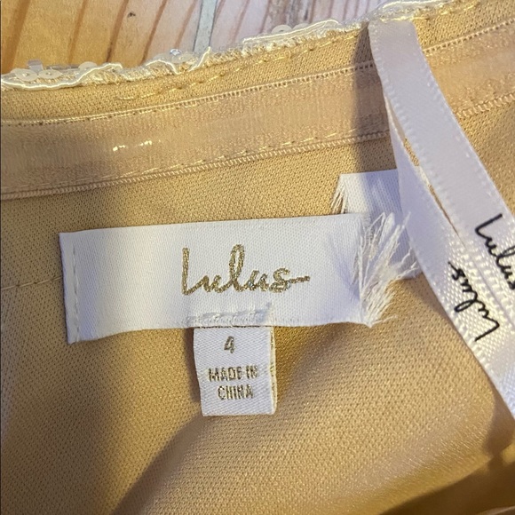 NWOT Lulus Promised Love White Beaded Lace Off-the-Shoulder Maxi Dress - Picture 12 of 16